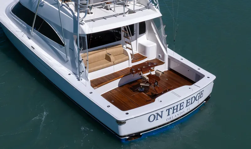 On The Edge III Yacht Photos Pics Viking 62 On the Edge III - Stern