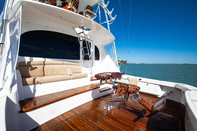 On The Edge III Yacht Photos Pics Viking 62 On the Edge III - Cockpit