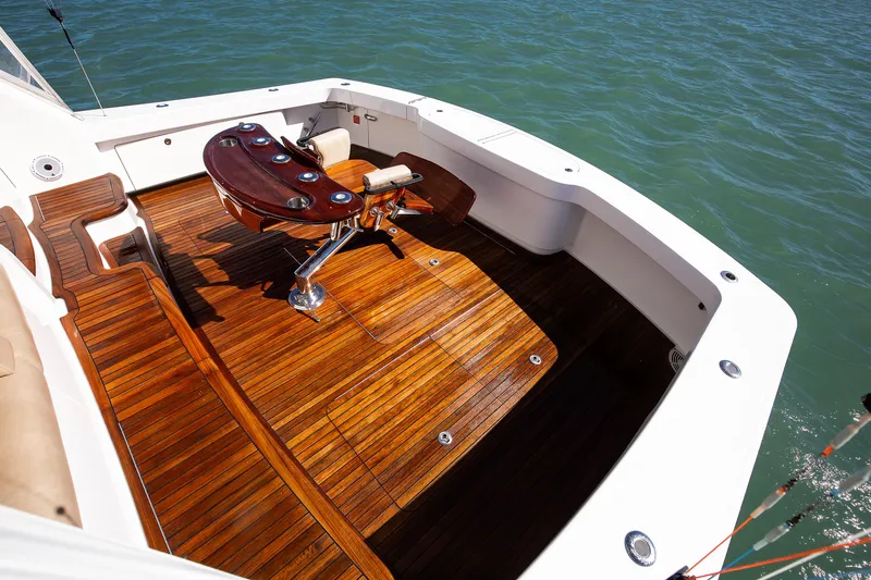 On The Edge III Yacht Photos Pics Viking 62 On the Edge III - Cockpit