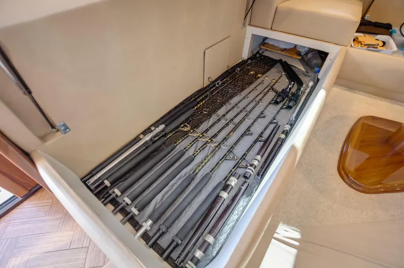 On The Edge III Yacht Photos Pics Viking 62 On the Edge III - Storage