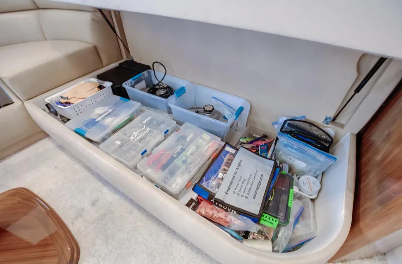 On The Edge III Yacht Photos Pics Viking 62 On the Edge III - Storage