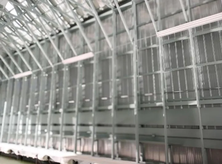  Yacht Photos Pics Modern custom boathouse interior with metal framework, 2017 design.