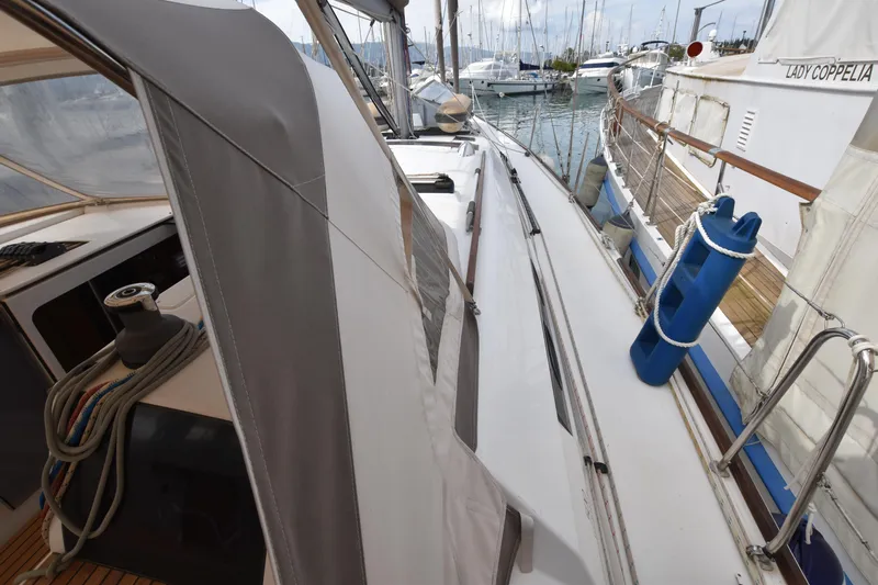 Gypsy Yacht Photos Pics 2015 Dufour 500 Grand Large sailing yacht. Ionian Sea, Corfu, Gouvia Marina