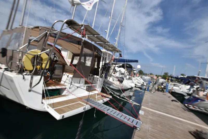 Gypsy Yacht Photos Pics 2015 Dufour 500 Grand Large sailing yacht, Ionian Sea, Corfu, Gouvia Marina