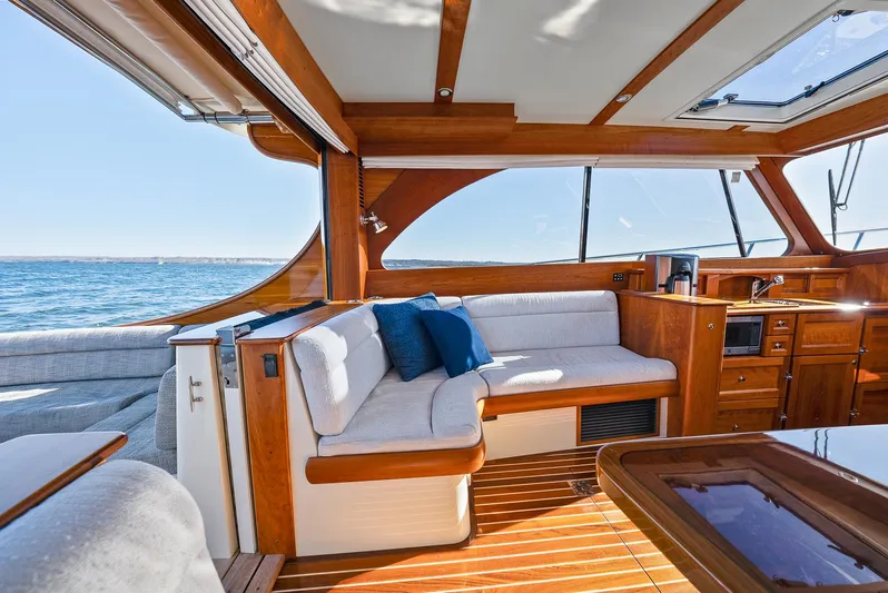 Turquoise (name Reserved) Yacht Photos Pics Port Settee