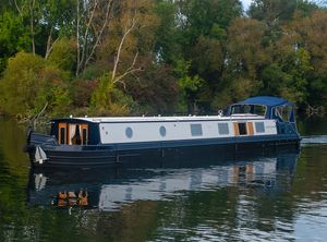 2017 Wide Beam Narrowboat Viking Canal Boats 65 x 12 06