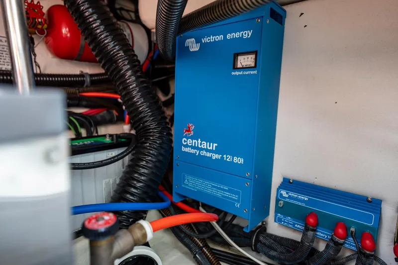 Remarkable III Yacht Photos Pics Victron Energy Centaur battery charger in 2019 Formula 350 Crossover Bowrider OB.