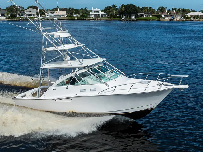 Daybreak Yacht Photos Pics Cabo 35 Daybreak - Exterior Profile