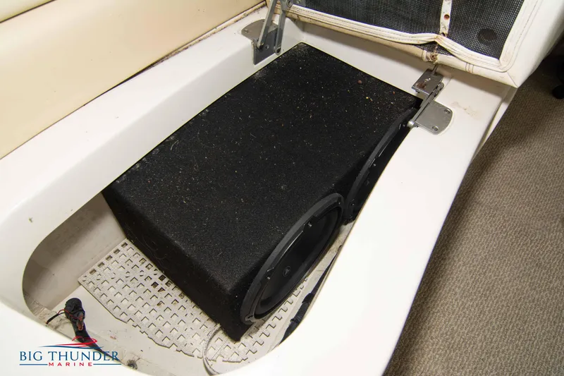  Yacht Photos Pics Subwoofer installation on 2013 Sea Ray 540 Sundancer boat by Big Thunder Marine.