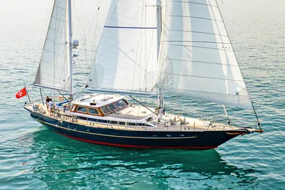 1984 Jongert 25ds Cutter Ketch Deck saloon