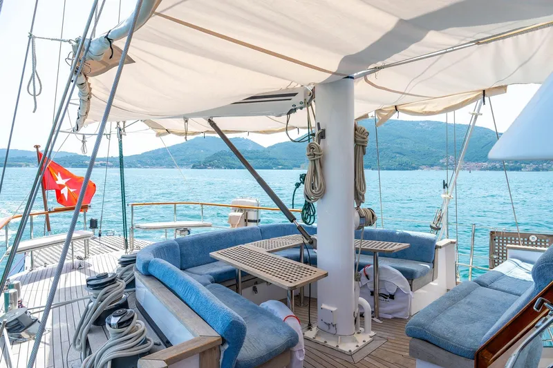 Guadalupe Yacht Photos Pics Aft cockpit