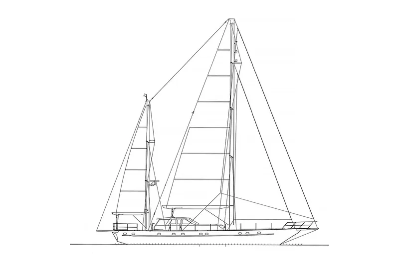 Guadalupe Yacht Photos Pics Sailplan