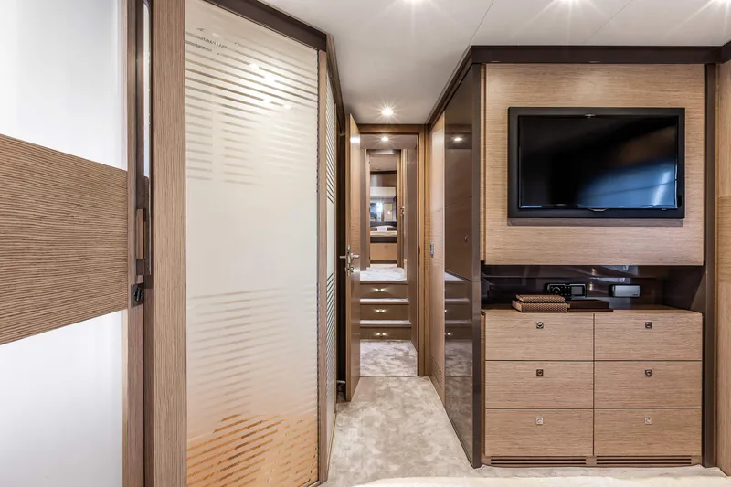  Yacht Photos Pics Manufacturer Provided Image: Ferretti 750 Interior
