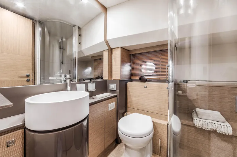  Yacht Photos Pics Manufacturer Provided Image: Ferretti 750 Heads