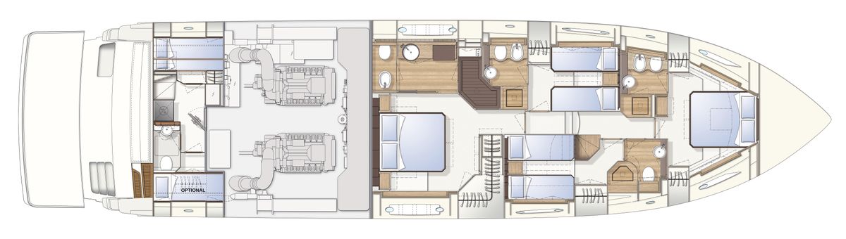2015 Ferretti Yachts 75 