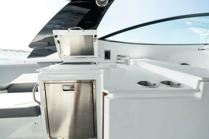 Perfect Day Yacht Photos Pics Cockpit Galley