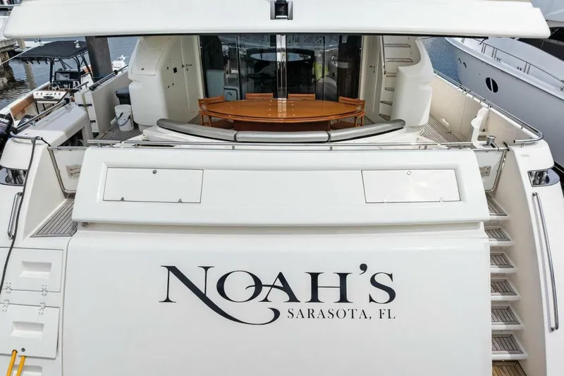 Noah's Yacht Photos Pics 2004 Ferretti Yachts 94 Motor Yacht 'Noah's'