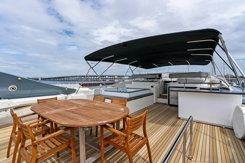 Noah's Yacht Photos Pics 2004 Ferretti Yachts 94 Motor Yacht 'Noah's'