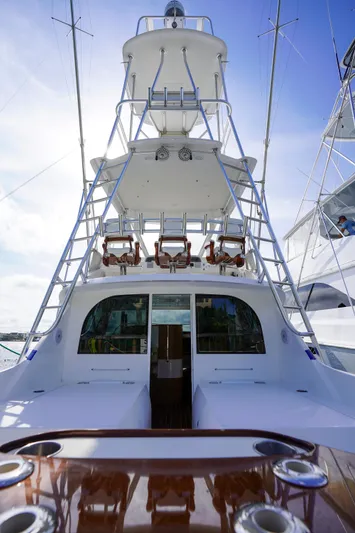 It-l-do Yacht Photos Pics 2018 Bertram 35 Flybridge- IT-L-DO- Cockpit/ Helm