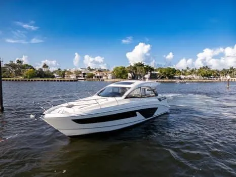 2023 Beneteau Gt45 Yacht Photos Pics 2023 Beneteau Gran Turismo 45 yacht cruising on a sunny day.