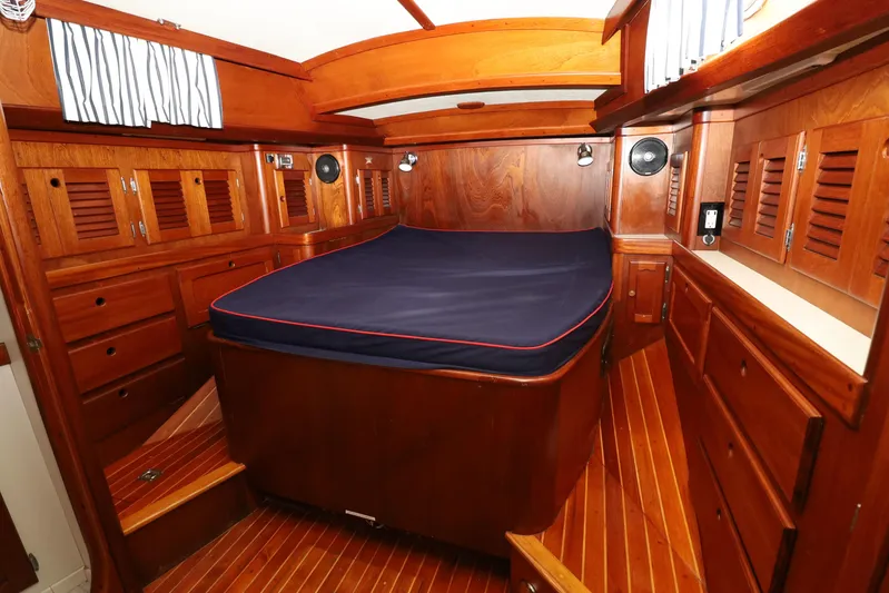 Liberty Yacht Photos Pics Storage in Owner's stateroom