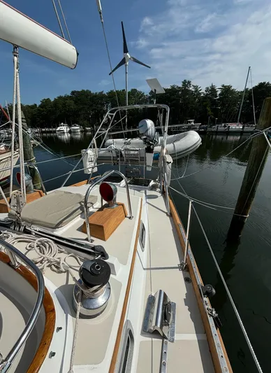 Liberty Yacht Photos Pics Aft deck view from portside