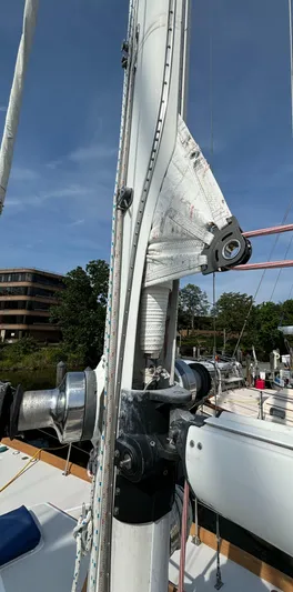 Liberty Yacht Photos Pics In mast furler