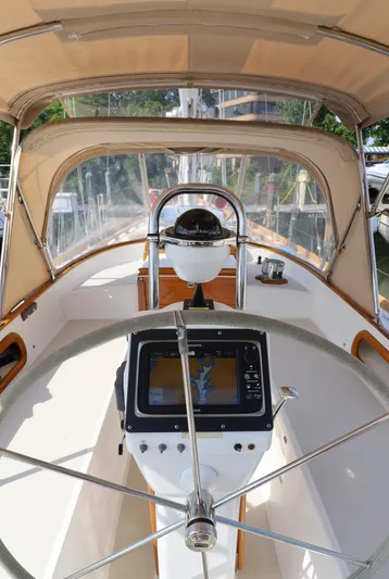 Liberty Yacht Photos Pics View from Helm