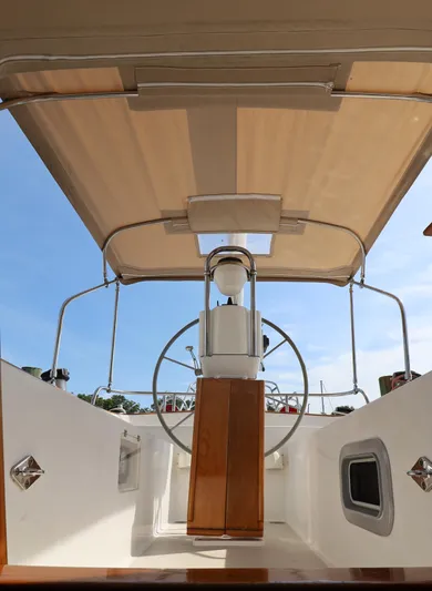 Liberty Yacht Photos Pics View from interior