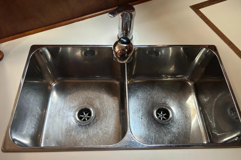 Liberty Yacht Photos Pics Stainless Steel double sinks