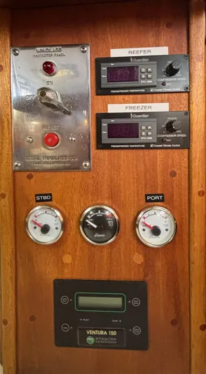 Liberty Yacht Photos Pics Controls under stairs