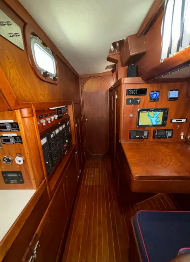 Liberty Yacht Photos Pics Hallway to port