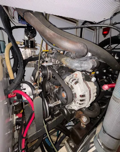 Liberty Yacht Photos Pics Front of Engine