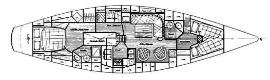 Liberty Yacht Photos Pics Interior layout