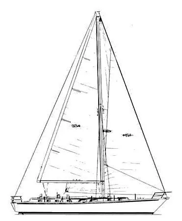 Liberty Yacht Photos Pics Sail plan