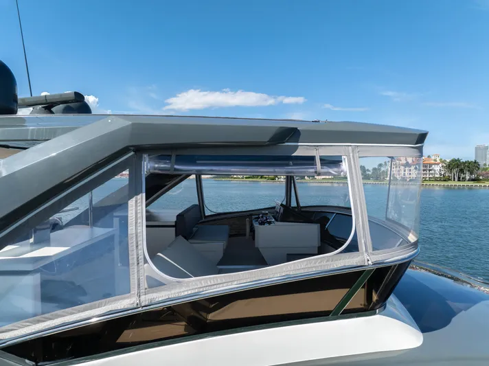 Seaduction Yacht Photos Pics Astondoa 80 GLX 2016 yacht with sleek design, spacious interior, and scenic waterfront view.