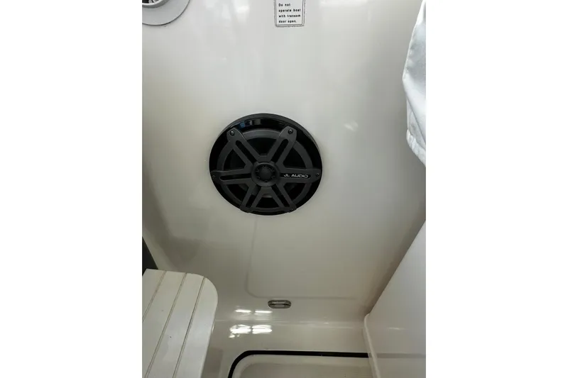  Yacht Photos Pics Speaker on 1999 Tiara Yachts 4100 Open, featuring JL Audio system.