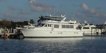 1998 74' Hatteras-Sport Deck Miami Beach, FL, US