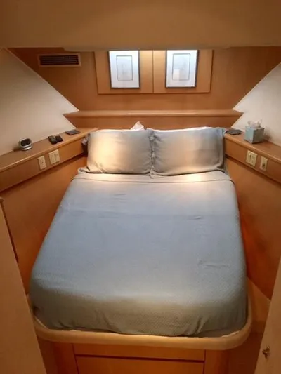 Whale's Way Yacht Photos Pics VIP Stateroom, Bow