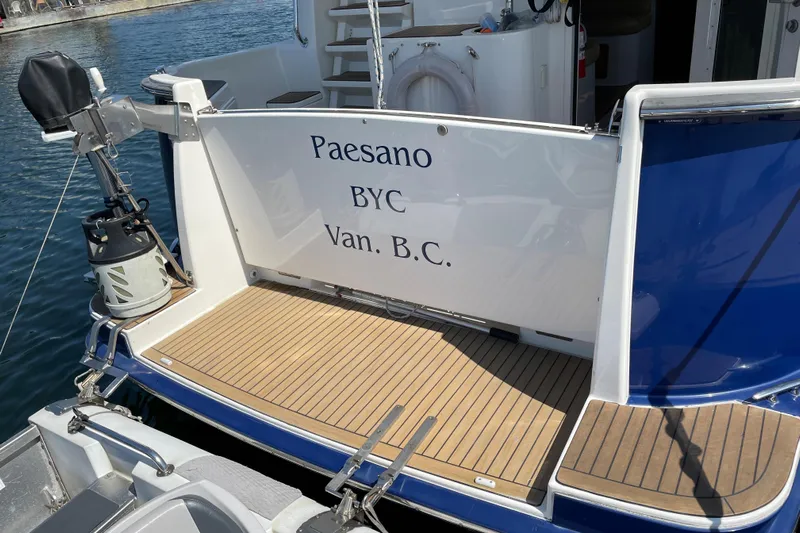  Yacht Photos Pics 2007 Fathom Yachts 40, docked with "Paesano" name, Vancouver, B.C.