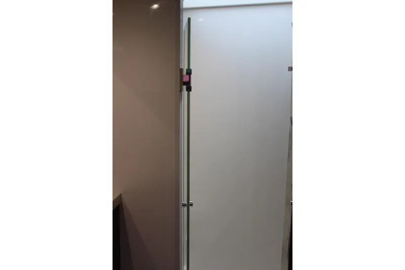  Yacht Photos Pics Interior door of 2017 Galeon 385 HTS yacht, featuring sleek design and modern finish.