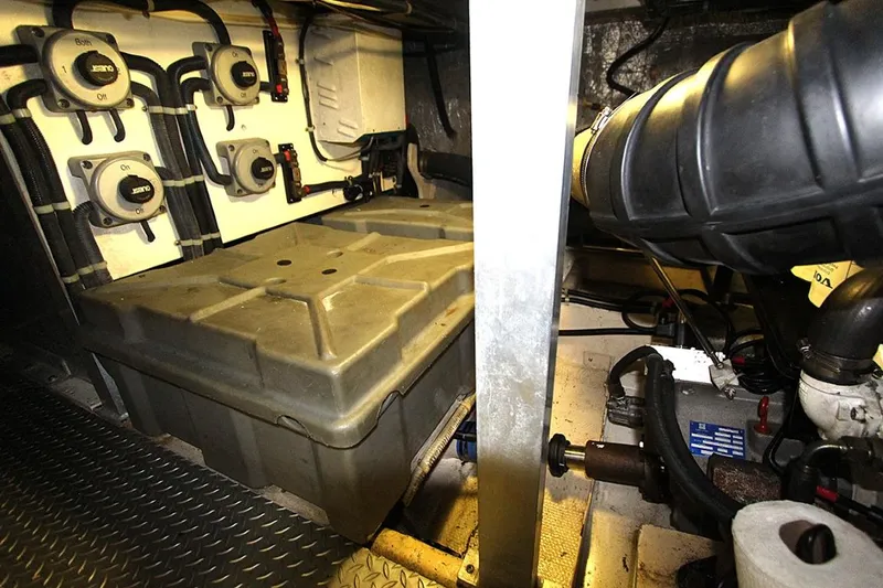 No Name Yacht Photos Pics Port engine room aft of port engine