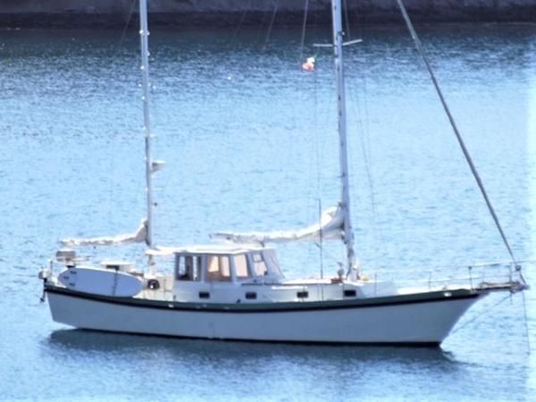1984 Custom Line Frank Carius Steel Ketch