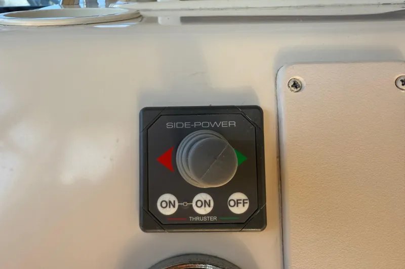 Yacht Photos Pics Control panel for Side-Power thruster on 2005 Grady-White Express 330 boat.