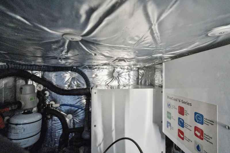 Navitas Yacht Photos Pics Engine room of 2019 Itacatamarans 14.99 with BlueCool V-Series system.