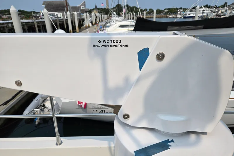 Wa Yacht Photos Pics Close-up of Brower Systems WC 1000 on 2012 Beneteau Swift Trawler 52 yacht.