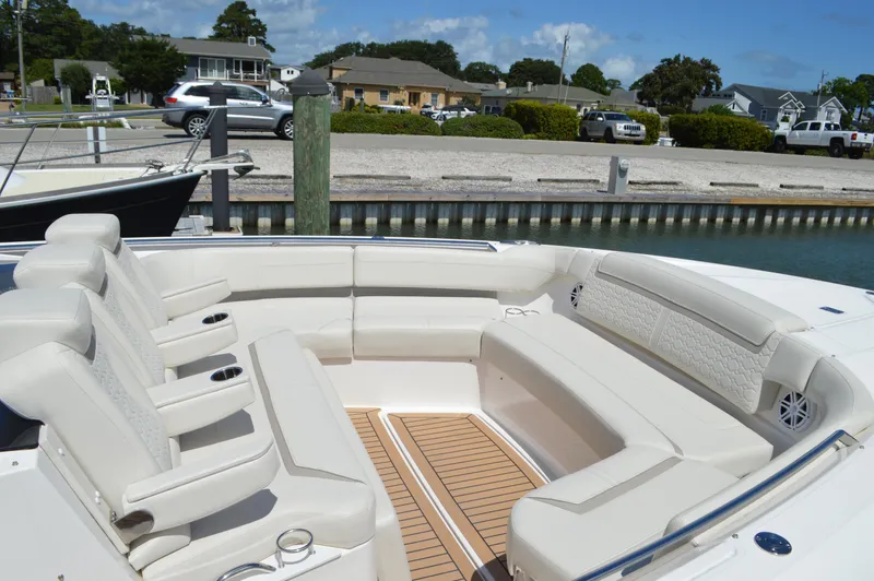 Lisa Marie Yacht Photos Pics Tiara 48 LS - Bow Seating