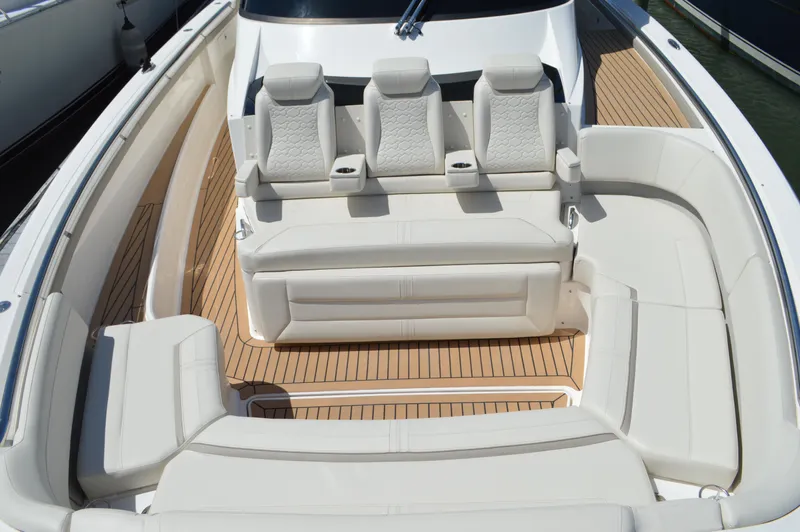 Lisa Marie Yacht Photos Pics Tiara 48 LS - Bow Seating (2)