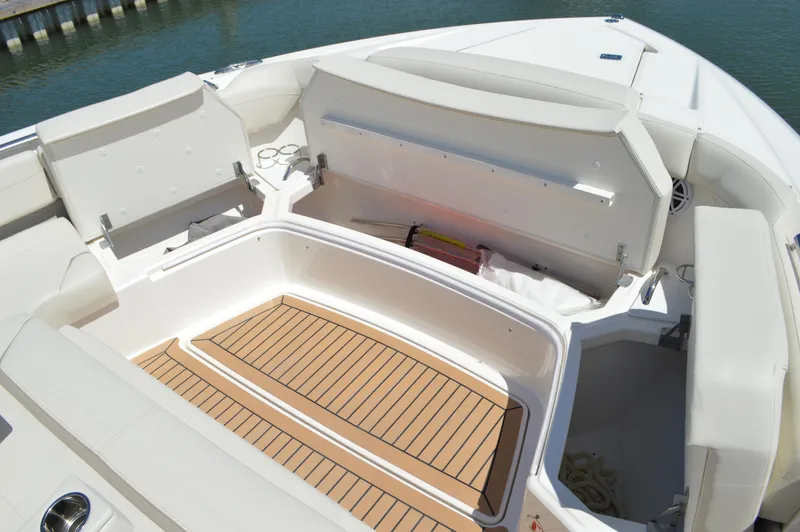 Lisa Marie Yacht Photos Pics Tiara 48 LS - Bow Storage