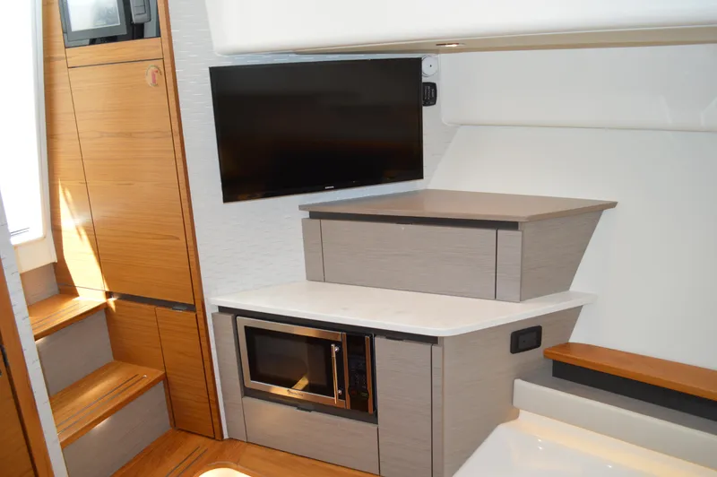 Lisa Marie Yacht Photos Pics Tiara 48 LS - Forward Beth TV and Microwave